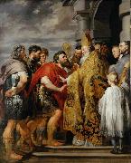 Peter Paul Rubens, Saint Ambrose forbids emperor Theodosius I to enter the church